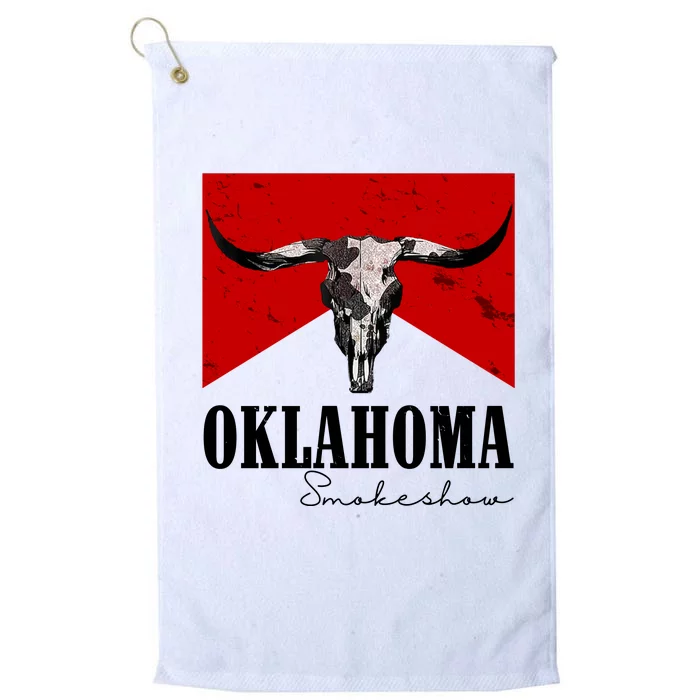 Oklahoma Smokeshow Vintage Platinum Collection Golf Towel