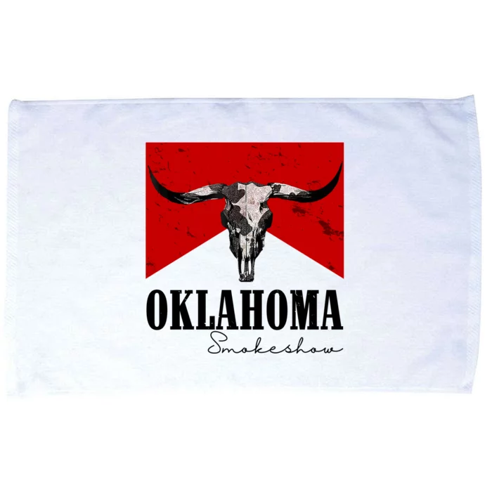 Oklahoma Smokeshow Vintage Microfiber Hand Towel