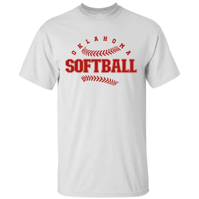 Oklahoma Softball Vintage Tall T-Shirt