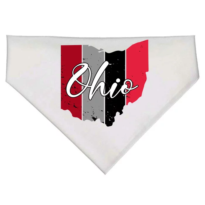 Ohio State Vintage USA-Made Doggie Bandana