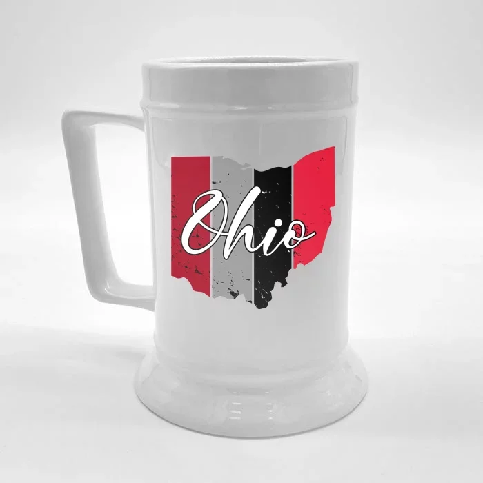 Ohio State Vintage Front & Back Beer Stein