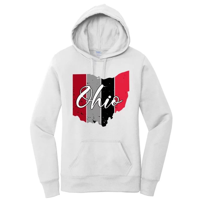 Ohio State Vintage Women's Pullover Hoodie