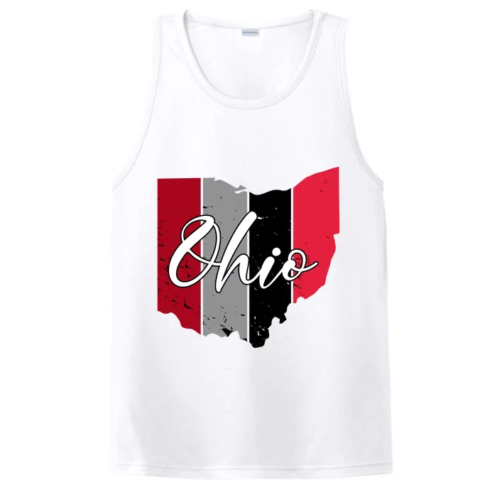 Ohio State Vintage Performance Tank