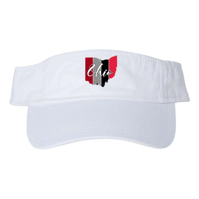 Ohio State Vintage Valucap Bio-Washed Visor