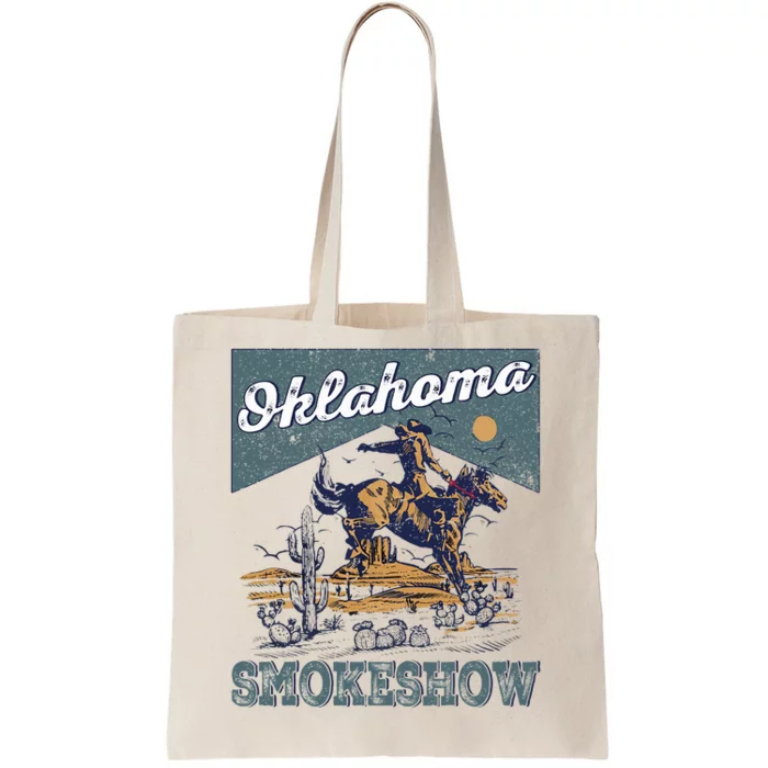 Oklahoma Smokeshow Western Oklahoma Smokeshow Rodeo Tote Bag