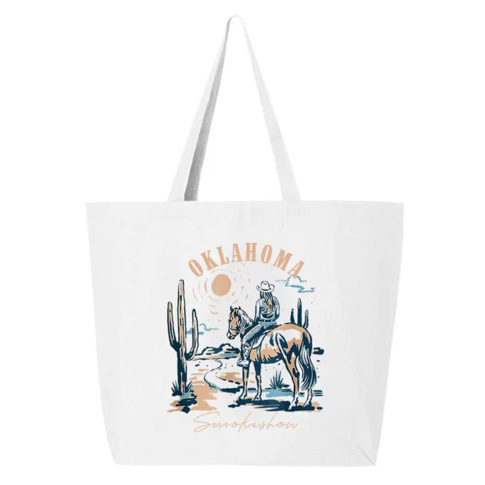 Oklahoma Smokeshow Western Oklahoma Smokeshow Cowboy Rodeo 25L Jumbo Tote