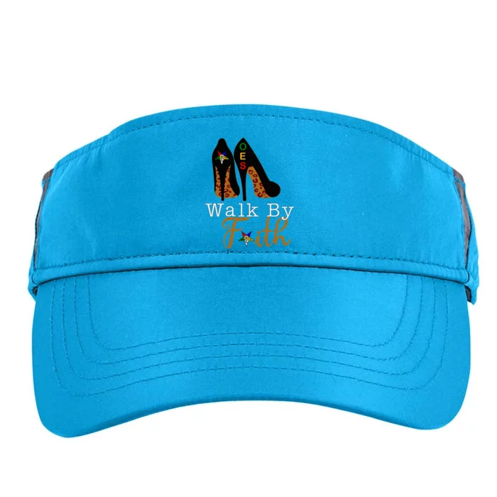 Oes Sisters Walk By Faith Order Of Eastern Star Adult Drive Performance Visor