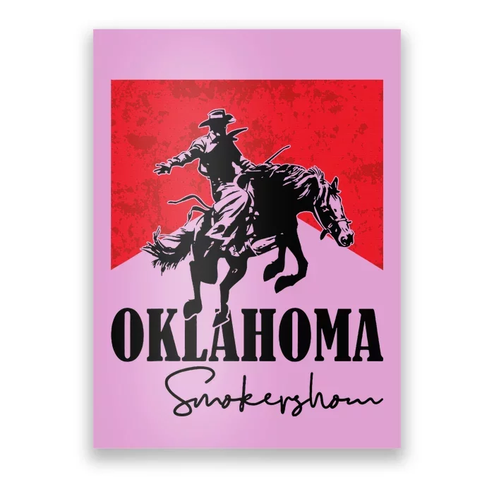 Oklahoma Smokeshow Western Country Poster