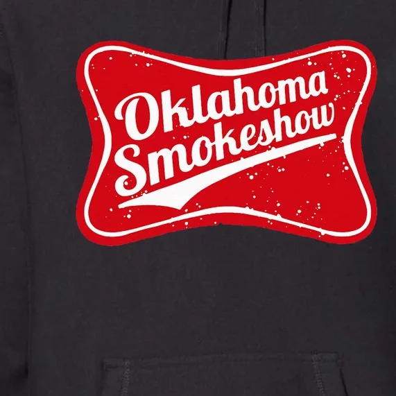 Oklahoma Smokeshow Western Country Music Cowboy Premium Hoodie