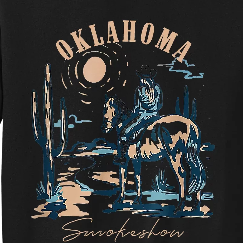 Oklahoma Smokeshow Western Oklahoma Smokeshow Cowboy Rodeo Sweatshirt