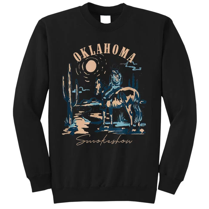 Oklahoma Smokeshow Western Oklahoma Smokeshow Cowboy Rodeo Sweatshirt