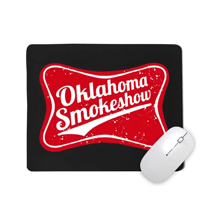 Oklahoma Smokeshow Western Country Music Cowboy Mousepad