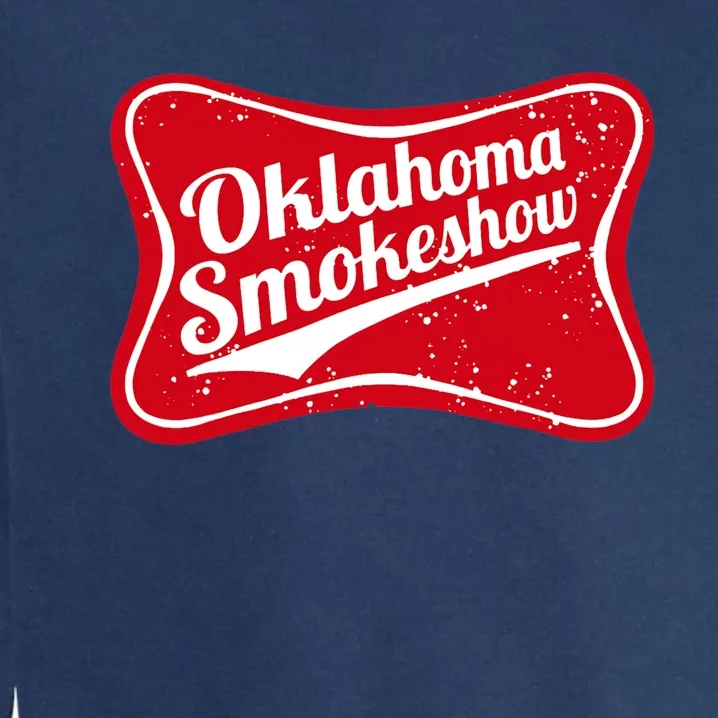 Oklahoma Smokeshow Western Country Music Cowboy Garment-Dyed Sweatshirt