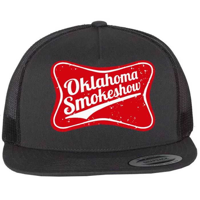 Oklahoma Smokeshow Western Country Music Cowboy Flat Bill Trucker Hat