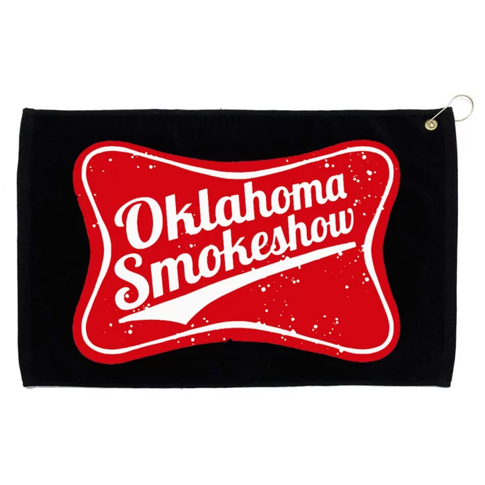 Oklahoma Smokeshow Western Country Music Cowboy Grommeted Golf Towel