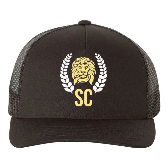 Orlando Soccer With Lion Crest Sc Yupoong Adult 5-Panel Trucker Hat