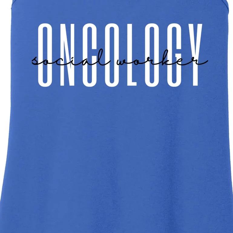 Oncology Social Worker Msw Oncology Social Work Gift Ladies Essential Tank