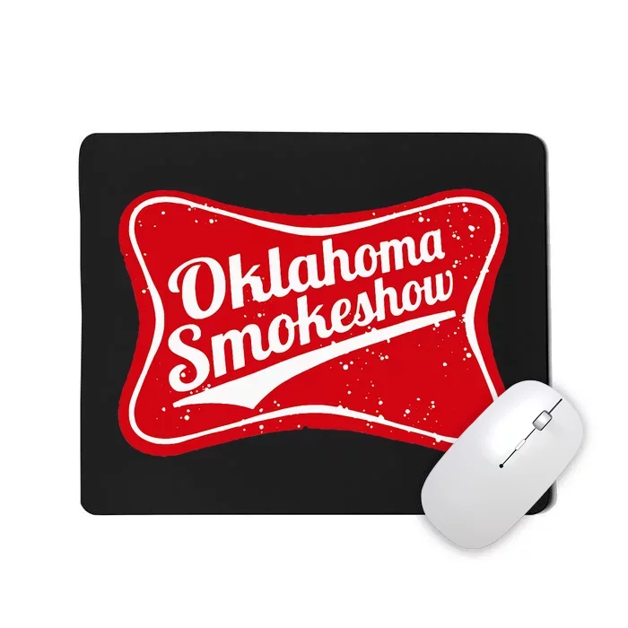 Oklahoma Smokeshow Western Country Music Mousepad