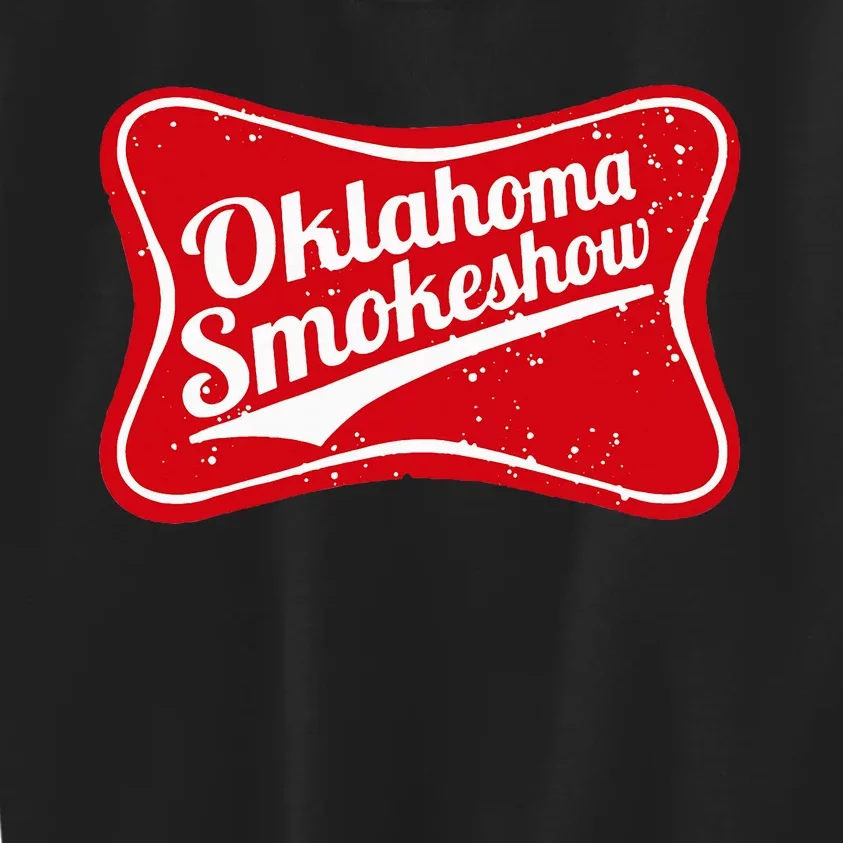 Oklahoma Smokeshow Western Country Music Kids Sweatshirt