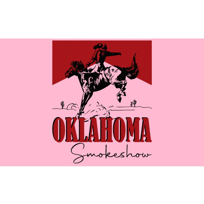 Oklahoma Smokeshow Western Oklahoma Smokeshow Cowboy Bumper Sticker