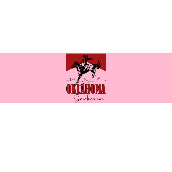 Oklahoma Smokeshow Western Oklahoma Smokeshow Cowboy Bumper Sticker