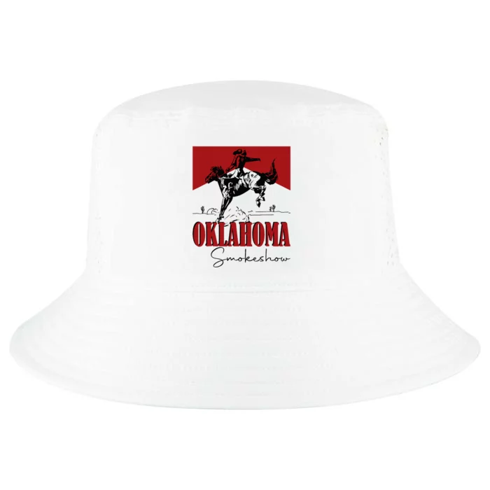 Oklahoma Smokeshow Western Oklahoma Smokeshow Cowboy Cool Comfort Performance Bucket Hat