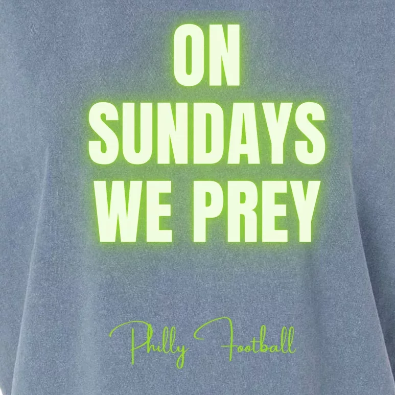 On Sundays We Prey Garment-Dyed Women's Muscle Tee