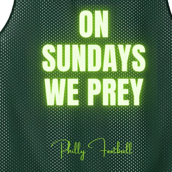 On Sundays We Prey Mesh Reversible Basketball Jersey Tank