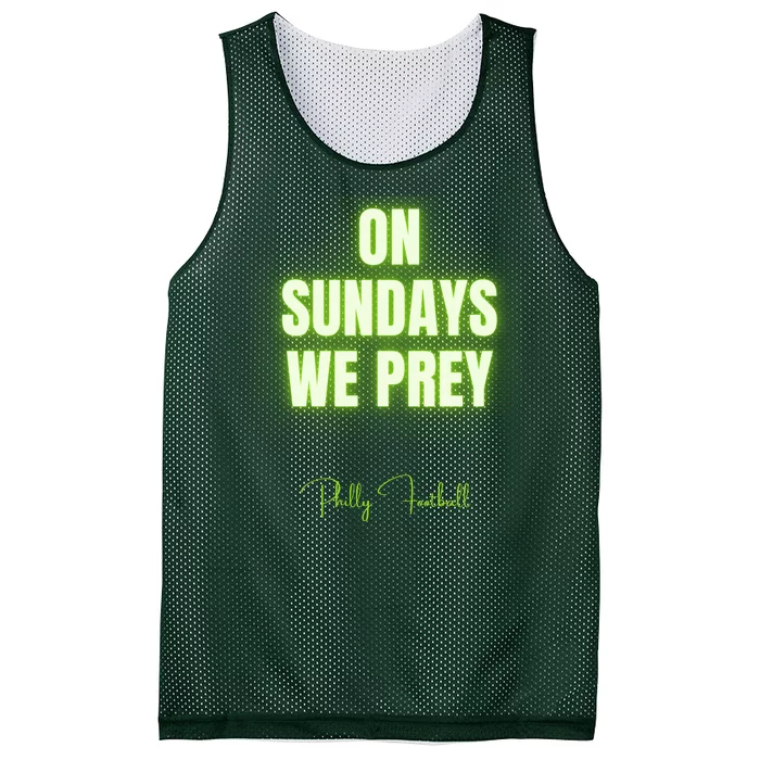 On Sundays We Prey Mesh Reversible Basketball Jersey Tank