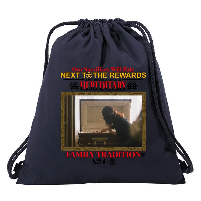 Our Sacrifice Will Pale Next To The Rewards From Director Ari Aster Hereditary Drawstring Bag