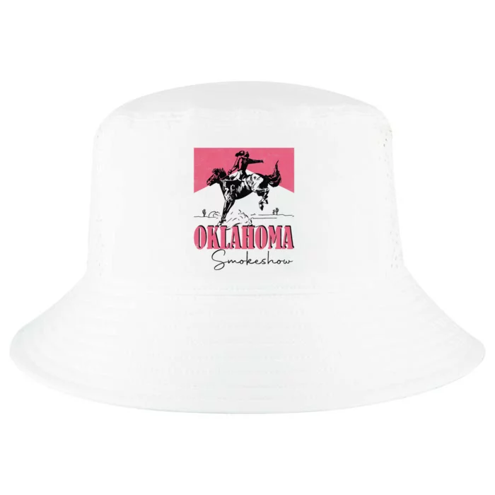 Oklahoma Smokeshow Western Oklahoma Smokeshow Cowboy Rodeo Cool Comfort Performance Bucket Hat