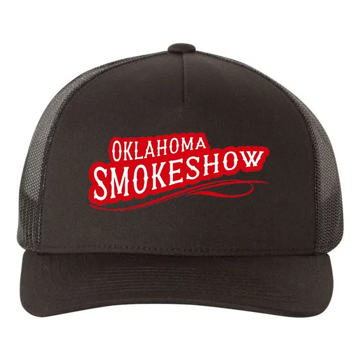 Oklahoma Smokeshow Western Country Music Cow Yupoong Adult 5-Panel Trucker Hat