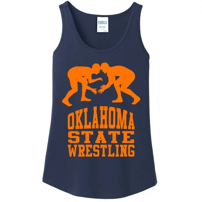 Oklahoma State Wrestling Ladies Essential Tank