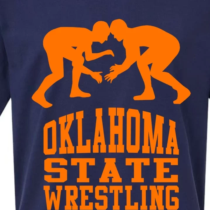 Oklahoma State Wrestling Sueded Cloud Jersey T-Shirt