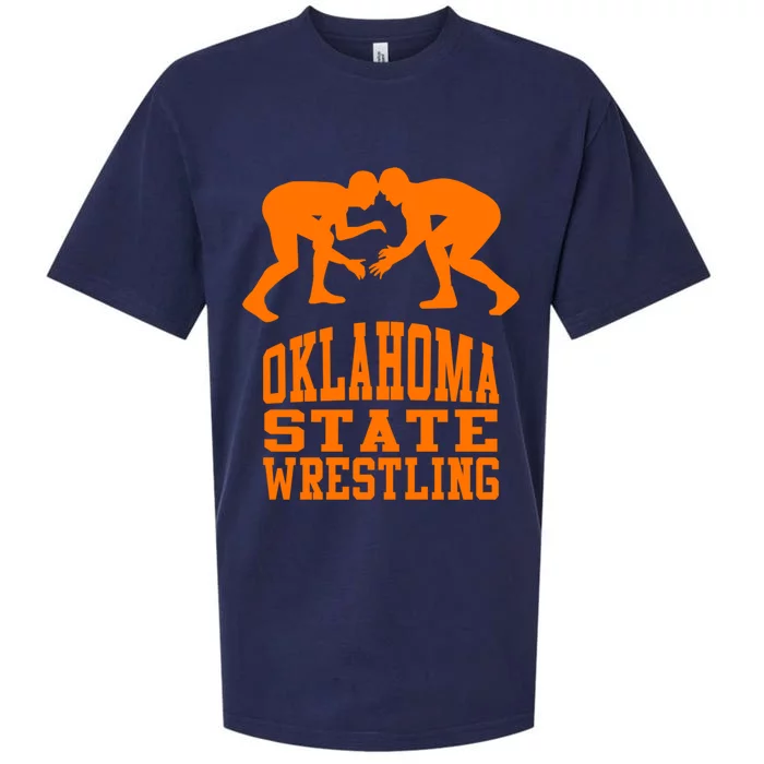 Oklahoma State Wrestling Sueded Cloud Jersey T-Shirt