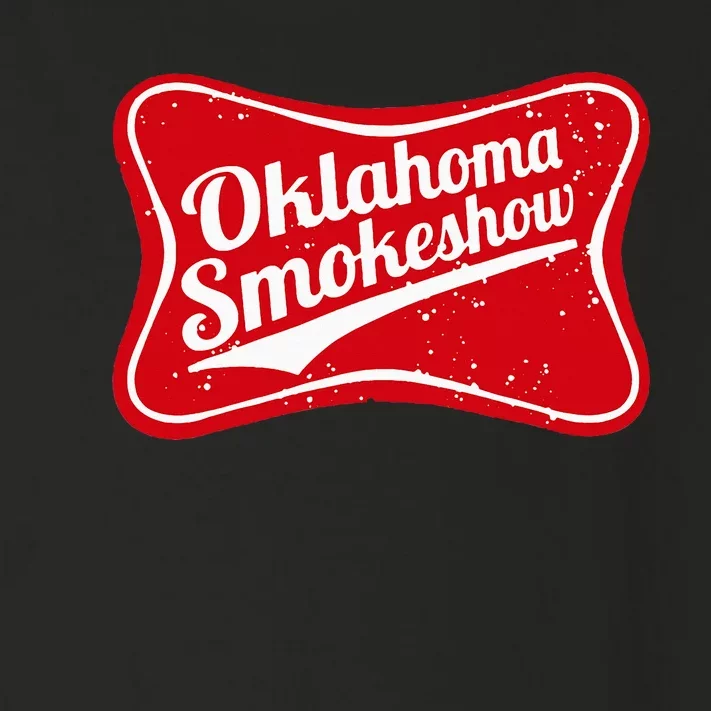 Oklahoma Smokeshow Western Country Music Cowboy Toddler Long Sleeve Shirt