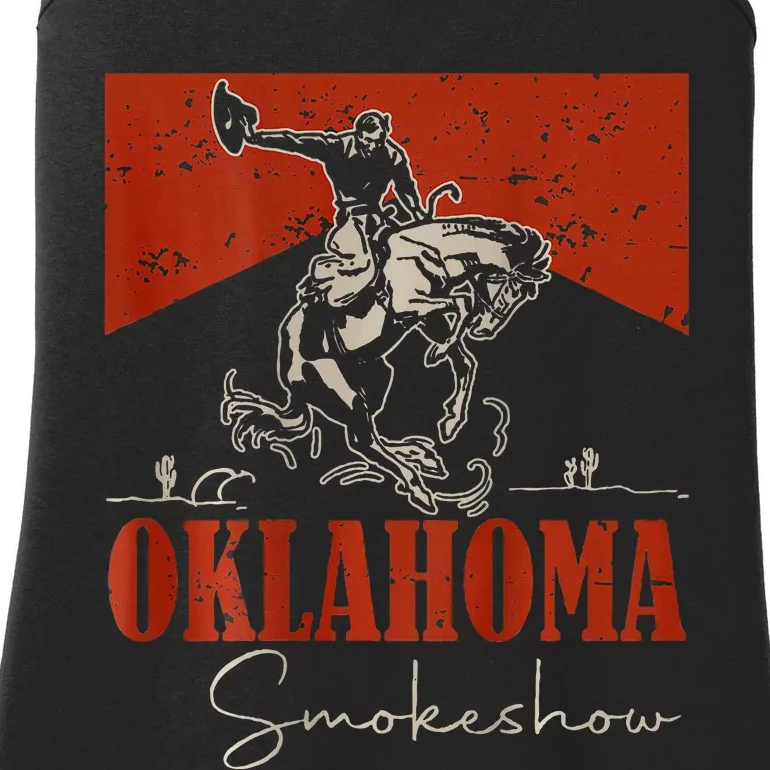 Oklahoma Smokeshow Western Rodeo Ladies Essential Tank