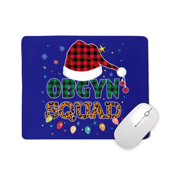 Obgyn Squad Xmas Santa Ob Gyn Nurse Matching Meaningful Gift Mousepad