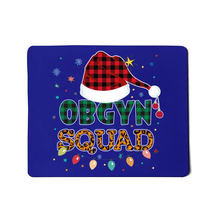 Obgyn Squad Xmas Santa Ob Gyn Nurse Matching Meaningful Gift Mousepad