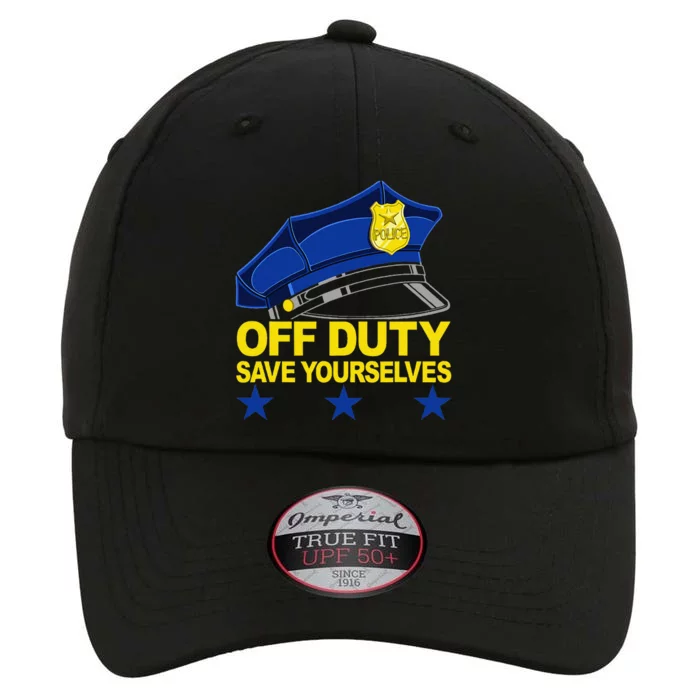 Offduty Save Yourselves Funny Police Officer Cop The Original Performance Cap