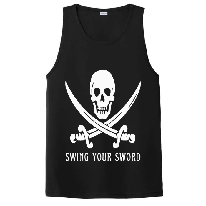 Official Swing Your Sword Performance Tank