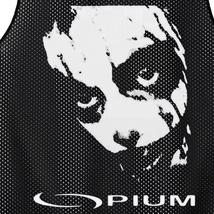 Opium Text 00pium Rage Music Rock Rap Hip Hop Trap Rockstars Mesh Reversible Basketball Jersey Tank