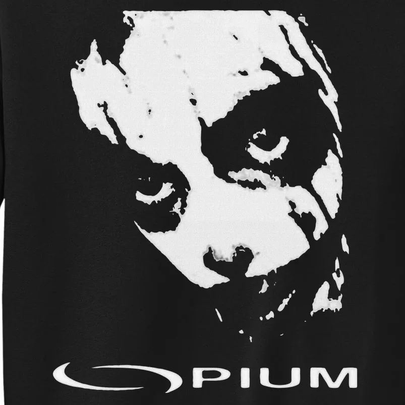 Opium Text 00pium Rage Music Rock Rap Hip Hop Trap Rockstars Tall Sweatshirt