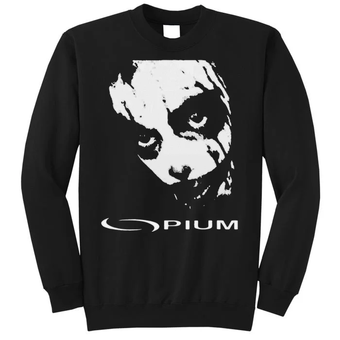 Opium Text 00pium Rage Music Rock Rap Hip Hop Trap Rockstars Tall Sweatshirt