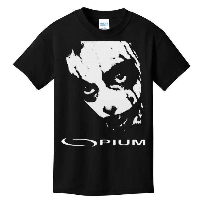 Opium Text 00pium Rage Music Rock Rap Hip Hop Trap Rockstars Kids T-Shirt