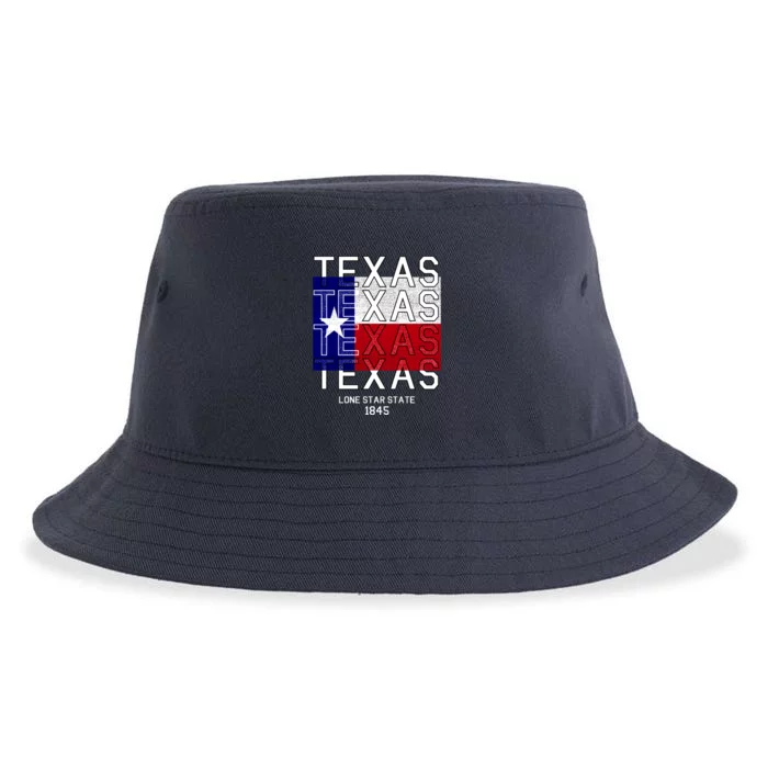 Original Texas 1845 Logo Sustainable Bucket Hat