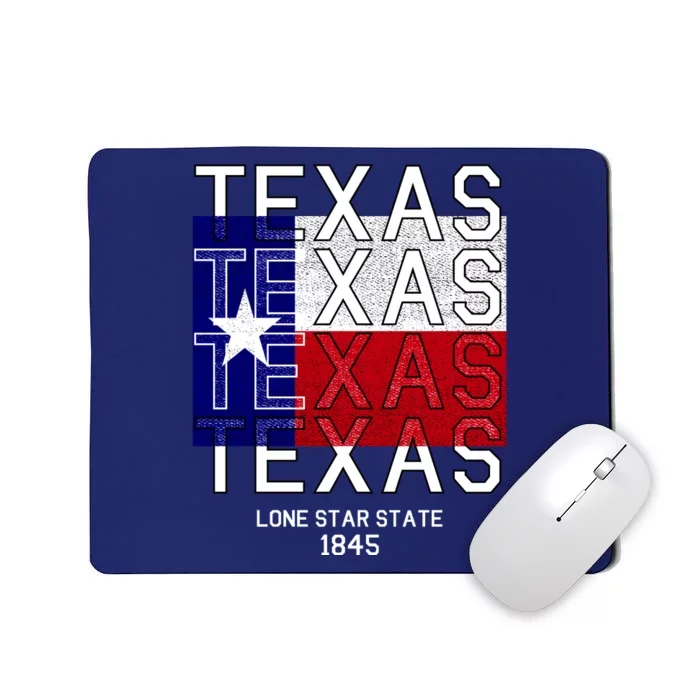 Original Texas 1845 Logo Mousepad