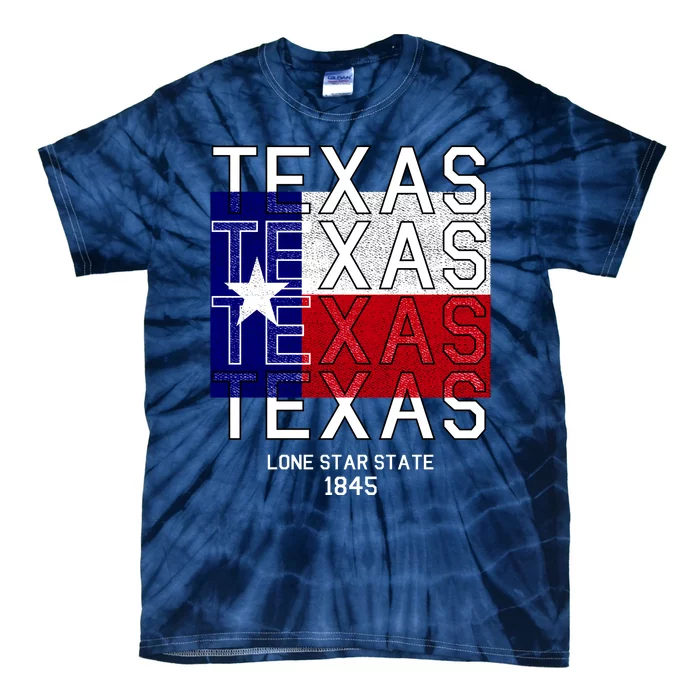 Original Texas 1845 Logo Tie-Dye T-Shirt