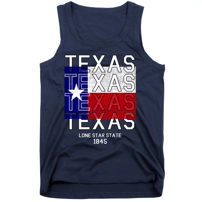 Original Texas 1845 Logo Tank Top