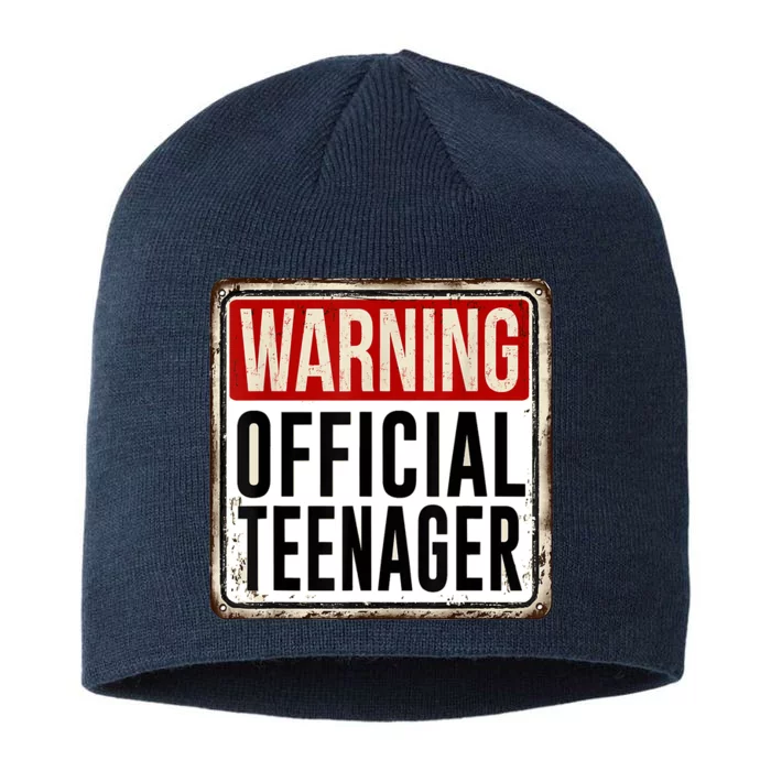 OOfficial Teenager 13th Birthday Gift 13 Year Old 8 1/2in Sustainable Knit Beanie